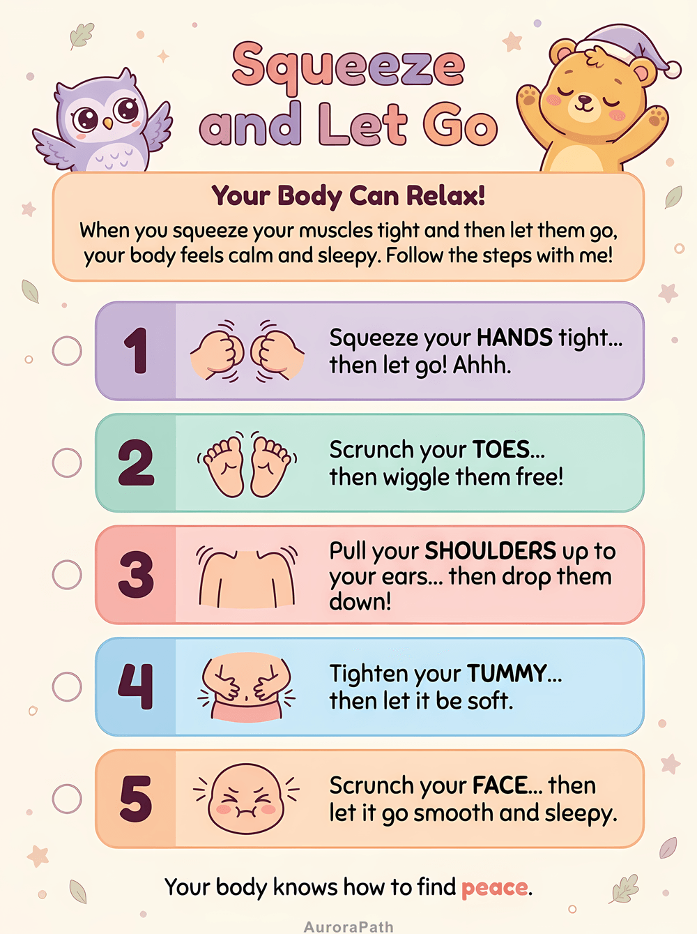 Bedtime Buddy worksheet 2
